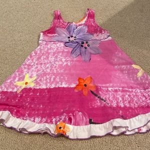 Indygo Art Wear Hand Painted Dress